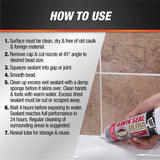 DAP Kwik Seal Ultra Biscuit Siliconized Acrylic Kitchen and Bath Sealant 5.5 oz