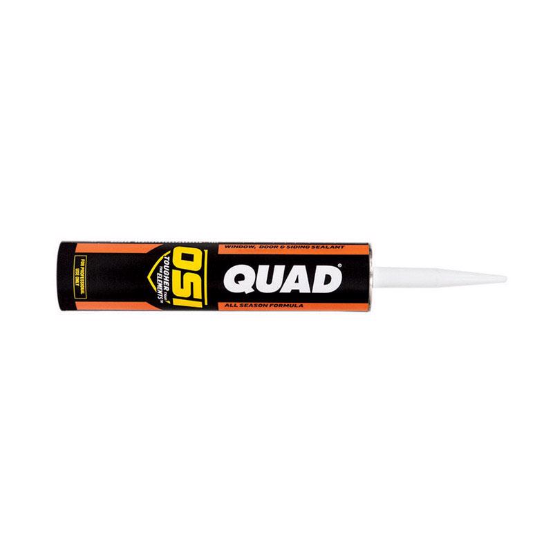 OSI Quad Clay Elastomeric Polymers Door/Siding/ Window Sealant 10 oz