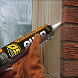 OSI Quad Beige Elastomeric Polymers Door/Siding/ Window Sealant 10 oz
