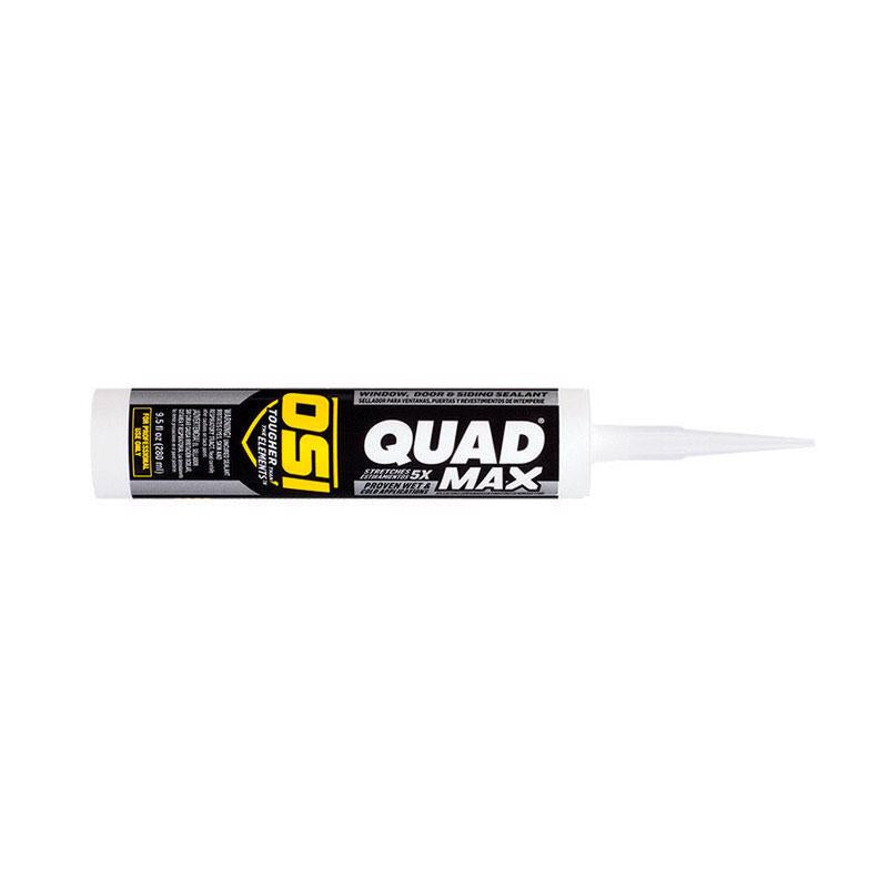 OSI Quad Max White Elastomeric Polymers Door/Siding/ Window Sealant 9.5 oz