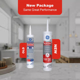 GE Tub & Tile Clear Silicone 1 Tub and Tile Caulk Sealant 10.1 oz