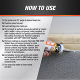 DAP Fire Stop Gray Elastomeric Fire Stop Sealant 10.1 oz