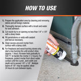 DAP Black Silicate Fire Resistant Caulk 10.1 oz