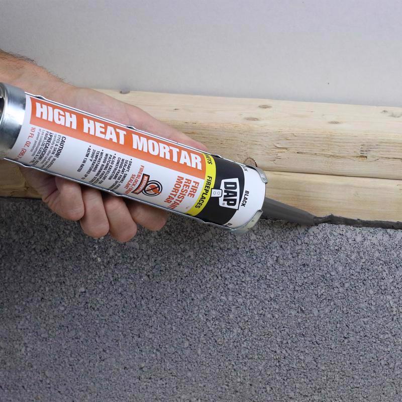 DAP Black Silicate Fire Resistant Caulk 10.1 oz