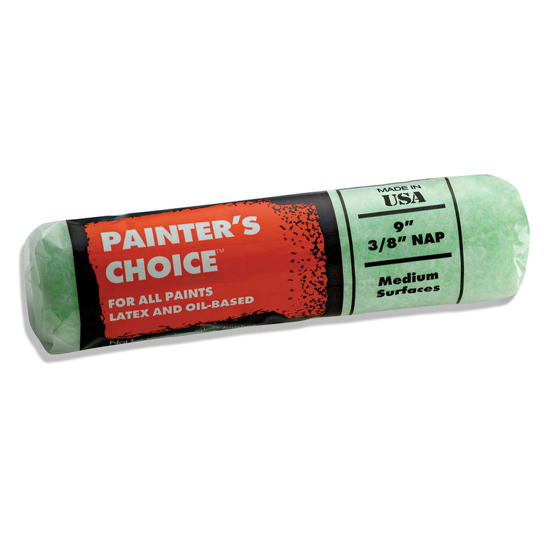 Wooster Painter's Choice Fabric 9 in. W X 1/2 in. Regular Paint Roller Cover 1 pk