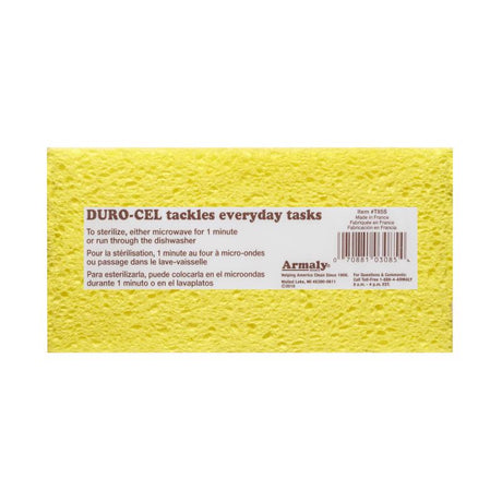 Duro-Cel Heavy Duty Turtleback Sponge For All Purpose 7-3/4 in. L 1 pc