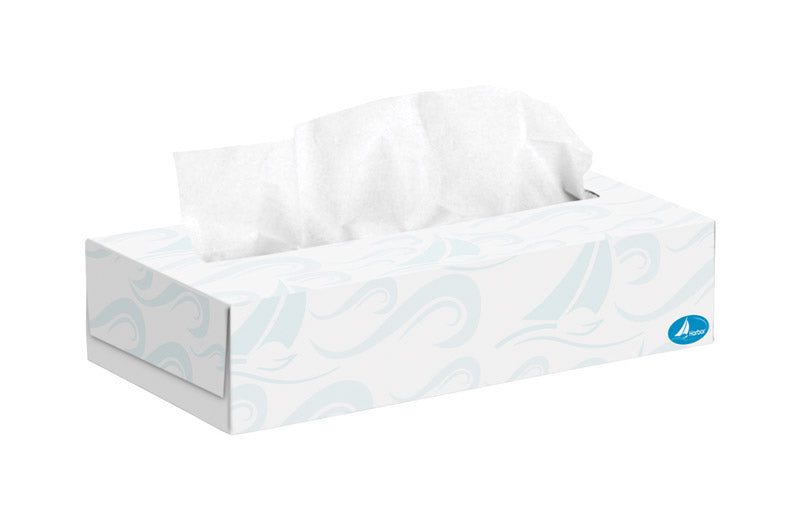 FACIAL TISSUE 2-PLY 8X8"