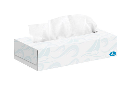 FACIAL TISSUE 2-PLY 8X8"