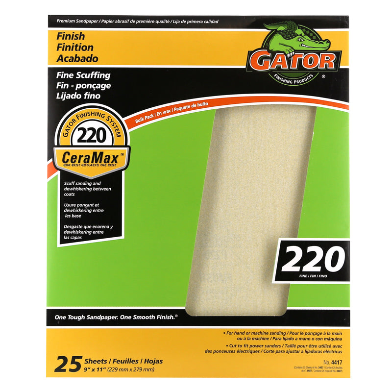 SANDPAPER  220 GRIT