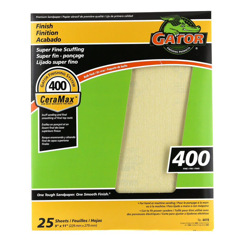 SANDPAPER  400 GRIT