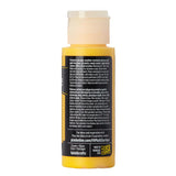Plaid FolkArt Satin Moon Yellow Hobby Paint 2 oz