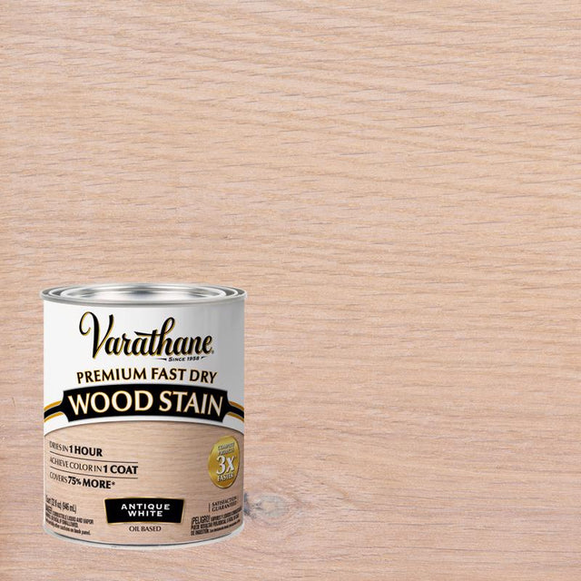 WOOD STN ANTQ WHITE QT