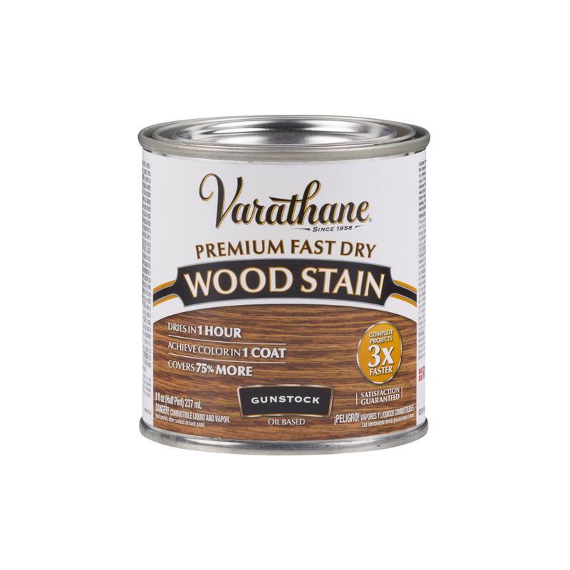 Varathane Premium Gunstock Oil-Based Fast Dry Wood Stain 0.5 pt