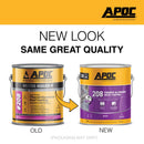 APOC High-Gloss Silver Fibered Aluminum Roof Coating 1 gal