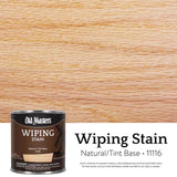 Old Masters Semi-Transparent Clear Oil-Based Wiping Stain 0.5 pt