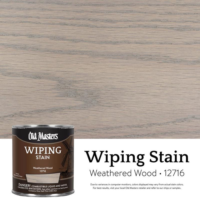WIPE STAIN WEATHRWD.5PT
