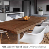 Old Masters Semi-Transparent American Walnut Oil-Based Wiping Stain 0.5 pt