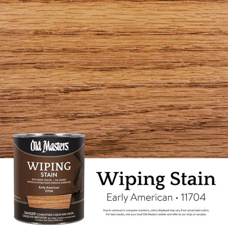 WIPE STAIN EARLYAMER 1QT