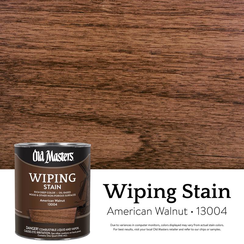WIPE STAIN AMERWLNT 1QT