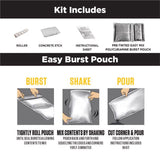 Rust-Oleum RockSolid High-Gloss Amaretto Garage Floor Coating Kit 70 oz