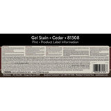 Old Masters Semi-Transparent Cedar Oil-Based Alkyd Gel Stain 1 pt