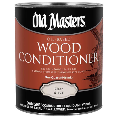 WOOD CONDITIONR CLR 1QT