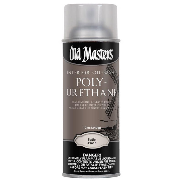 POLY SPRAY SATIN 12OZ