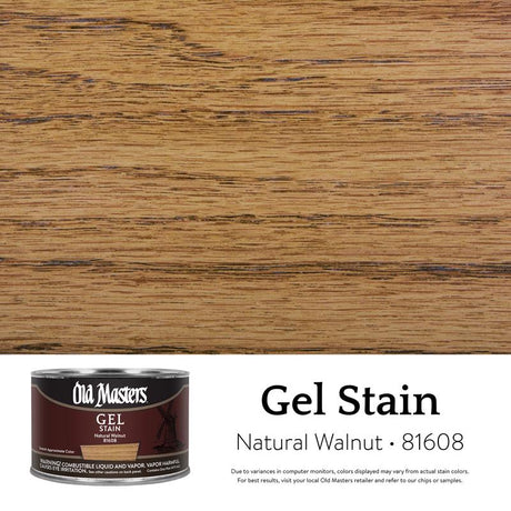 GEL STAIN NAT WLNT 1PT