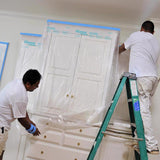 Easy Mask Premium Masking Film 0.5 mil X 99 in. W X 90 ft. L Plastic/Vinyl Clear 1 pk