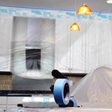 Easy Mask Premium Masking Film 0.5 mil X 99 in. W X 90 ft. L Plastic/Vinyl Clear 1 pk