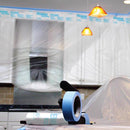 Easy Mask Premium Masking Film 0.5 mil X 99 in. W X 90 ft. L Plastic/Vinyl Clear 1 pk