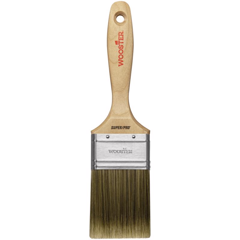Wooster Super/Pro 2-1/2 in. Flat Paint Brush
