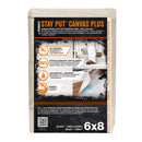 DROPCLOTH STAY PUT 6X8