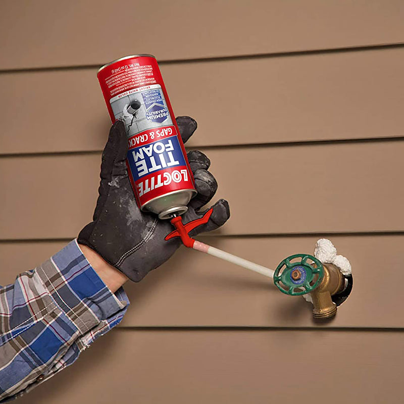 Loctite TiteFoam White Polyurethane Foam Foam Foam Sealant 12 oz