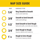 Purdy White Dove Woven Fabric 7 in. W X 3/8 in. Paint Roller Cover 1 pk