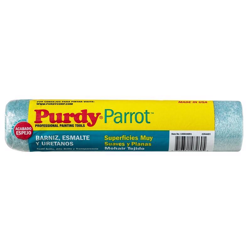 Purdy Parrot Mohair Blend 9 in. W X 1/4 in. Paint Roller Cover 1 pk