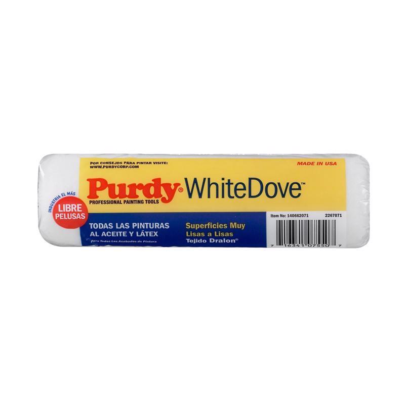 Purdy White Dove Woven Fabric 7 in. W X 1/4 in. Paint Roller Cover 1 pk