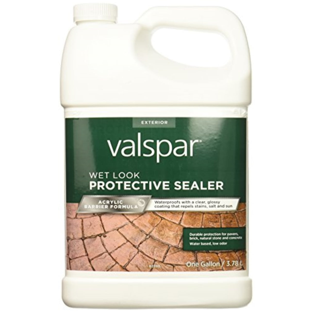Valspar Wet Look Protective Sealer High-Gloss Clear Acrylic Concrete Sealer 1 gal