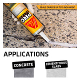 Sika Pro Select Gray Polyurethane Construction Caulk Sealant 10.1 oz