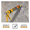 Sika Pro Select Limestone Polyurethane Concrete Caulk Sealant 10.1 oz