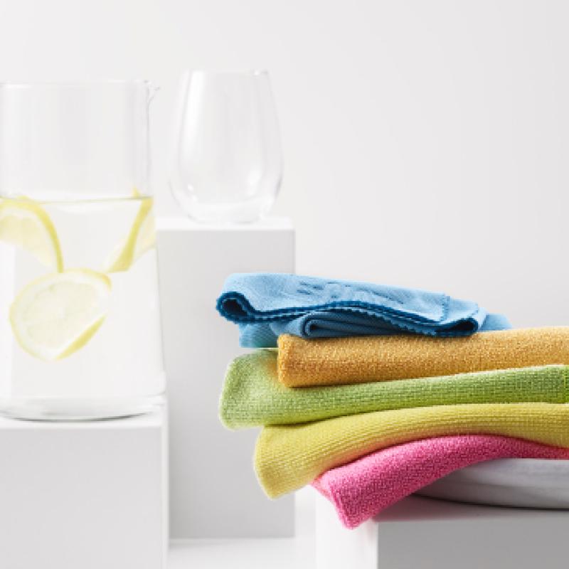 E-Cloth Microfiber Cleaning Cloth 12.5 in. W X 12.5 in. L 4 pk