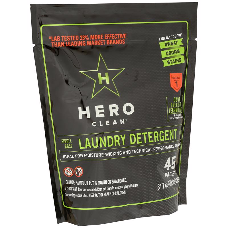 Hero Clean Juniper Scent Laundry Detergent Pod 45 pk