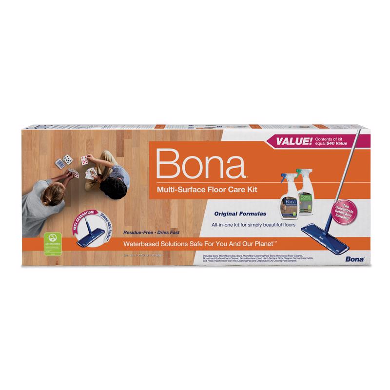 Bona 16.5 in. W Dry/Wet Mop Kit