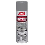 Ace Rust Stop Gloss Medium Gray Protective Enamel Spray Paint 15 oz