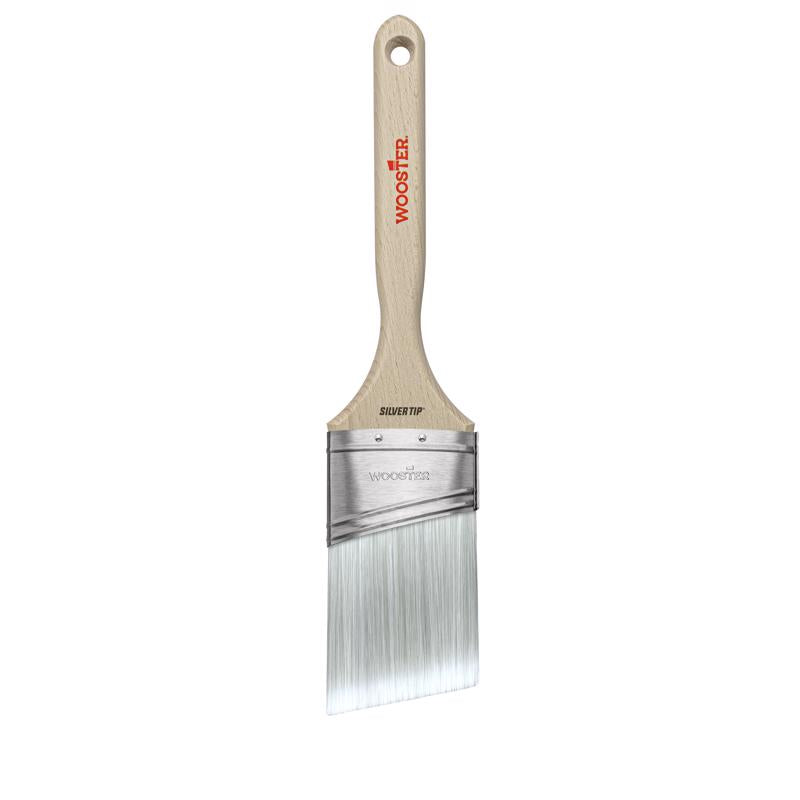 Wooster Silver Tip 2-1/2 in. Semi-Oval Angle Paint Brush