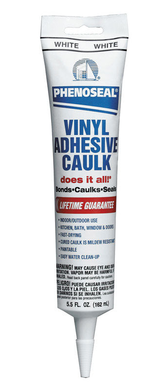 CAULK PHENOSEAL WHT5.5OZ