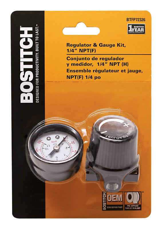 REGULATOR+GAUGE KT 1/4"F