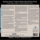 Old Masters Masters Armor Gloss Clear Water-Based Floor Finish 1 gal