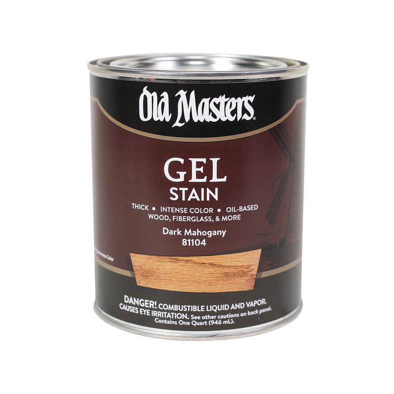 GEL STAIN DARK MHGNY 1QT