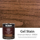 GEL STAIN AMRCN WLNT 1QT